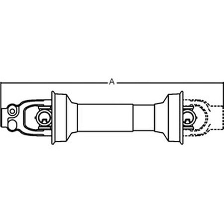 Aftermarket Domestic Shaft Less Implement Yoke A-14003548-AI
